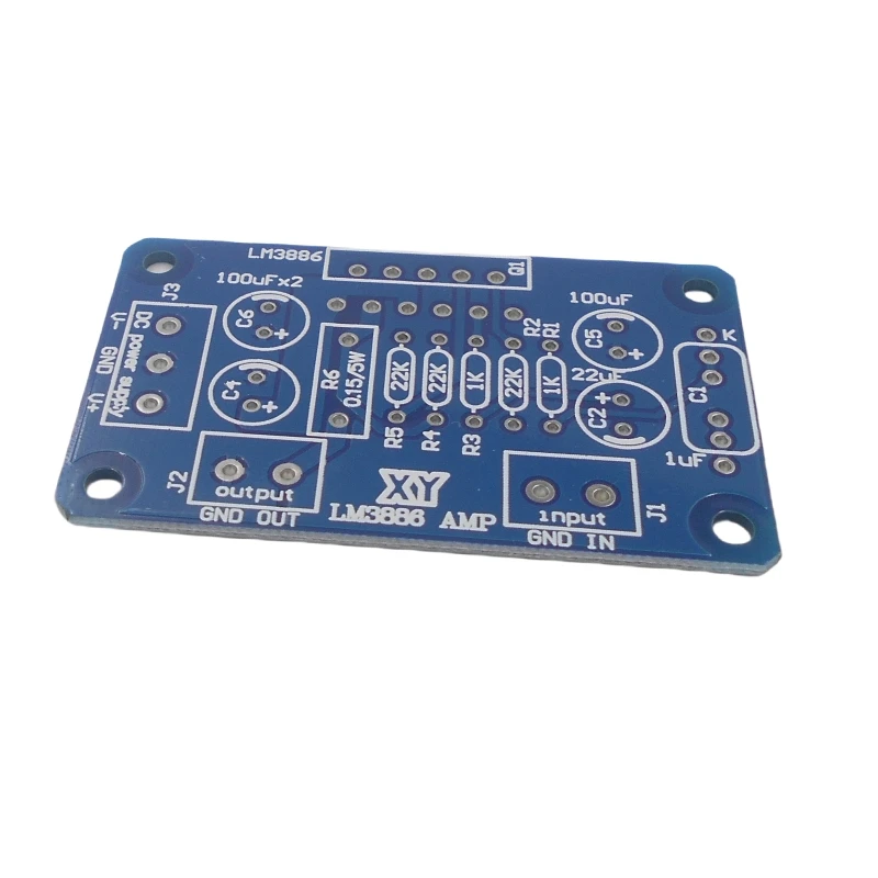 HIFI high fidelity LM3886TF power amplifier board can be connected in parallel with PCB empty board