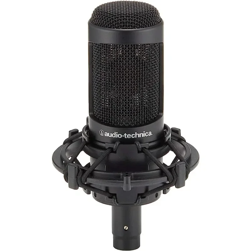 

FOR Audio-Technica AT2035 Heart-shaped condenser microphone, suitable for studio, podcast and streaming, XLR output, black