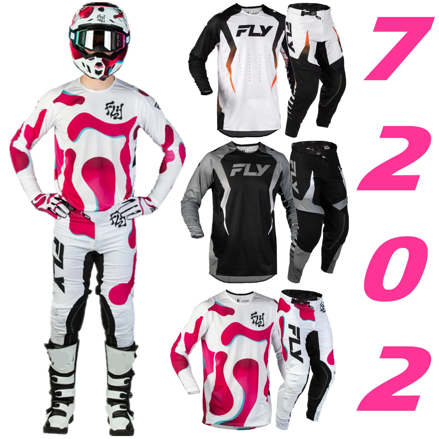 2027 FH Motocross Gear Set Off Road Moto Jersey Set CNVS Dirt Bike Kit Motorcycle Suit Enduro ATV Combos