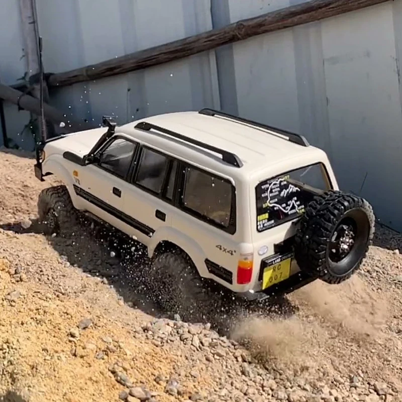 WPL RC CAR WPL-C54 CAR LC80 Crawler Simular escala completa 260 Motor Off Road Escalada Monsterk WPL 4WD Presente para crianças