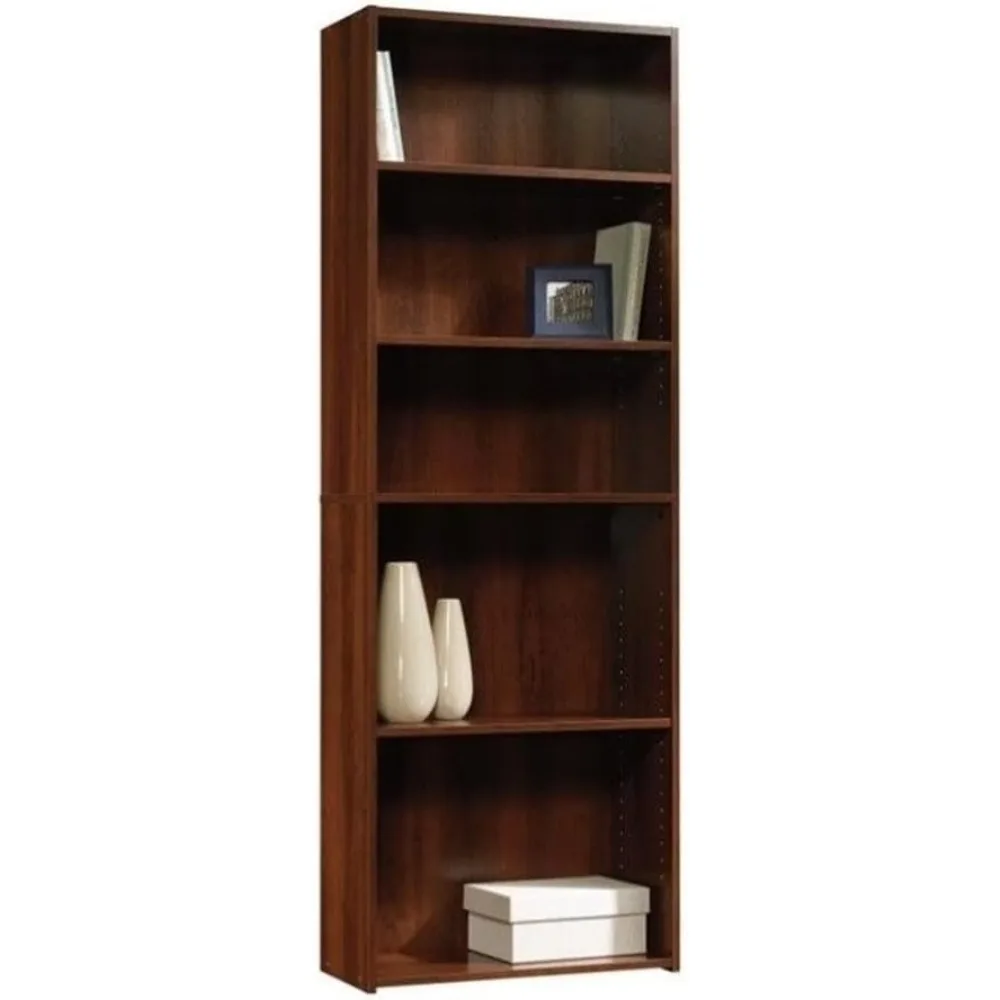 

Engineered Wood 5-Shelf Bookcase in Brook Cherry