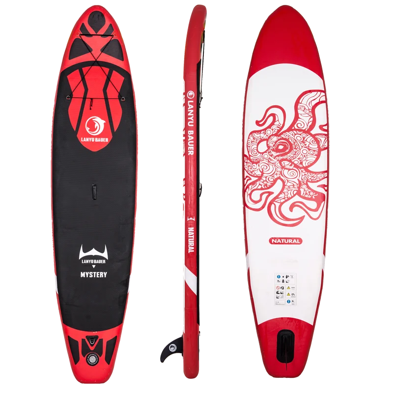 Inflatable SUP board 12ft 365cm all around paddler board  LB NATURAL Paddle Board with All Accessories