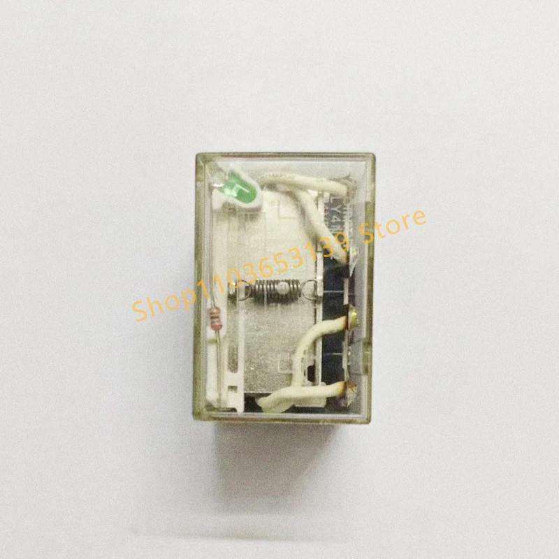 LY High-Power Intermediate Relay (Coil Surge+Diode Type) LY4N-D2 DC24