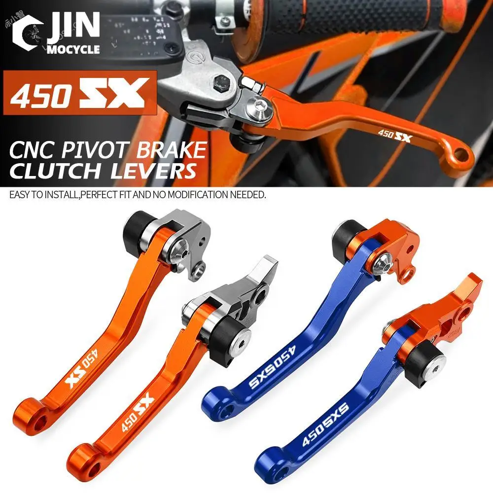 

For K-T-M 450SX 450SXS/SXT/SXSF 2005-2008 Motorcycle Accessories Foldable Pivot Dirt Bike Brake Clutch Levers Cable Lever Handle