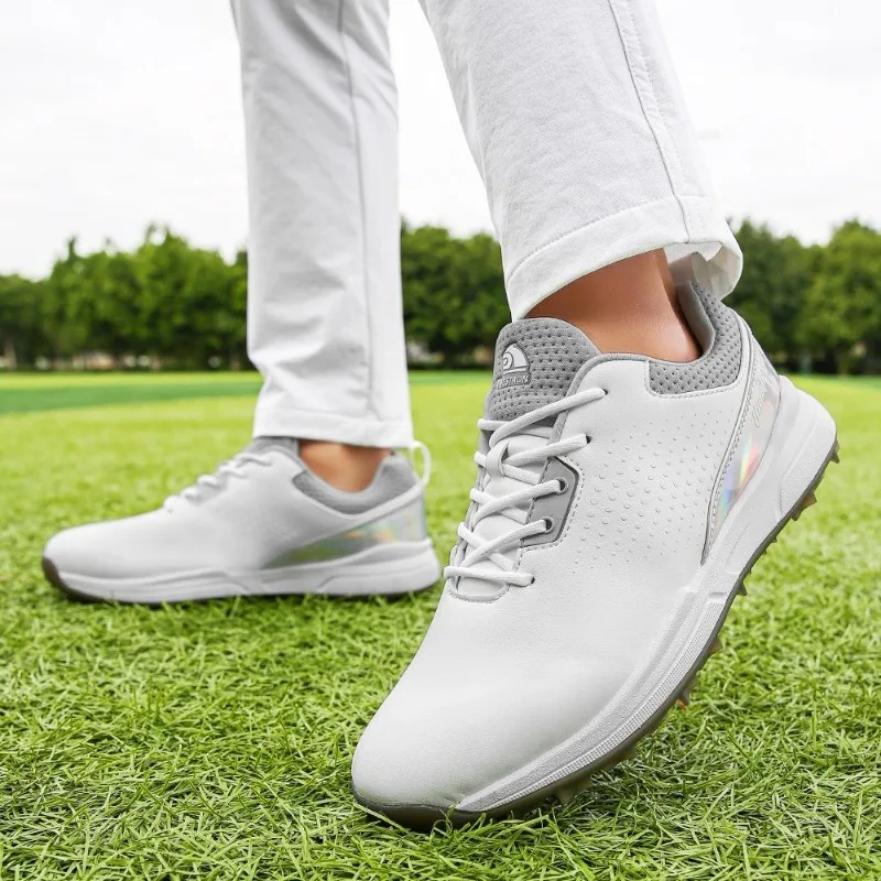 Original Brand Golf Training Shoe for Man Breathable Outdoor Sports Mens Shoes Rotating Buckle Competition Sport Sneakers