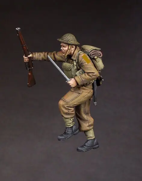 1/35  Resin Model Figure GK， Unassembled and unpainted kit