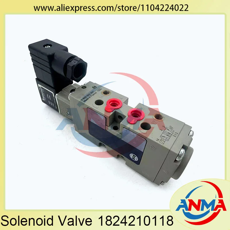 

Новый электромагнитный клапан M2.184.1051 для печатных машин Heidelberg, запчасти 1824210118 0820022911, направляющий регулирующий клапан