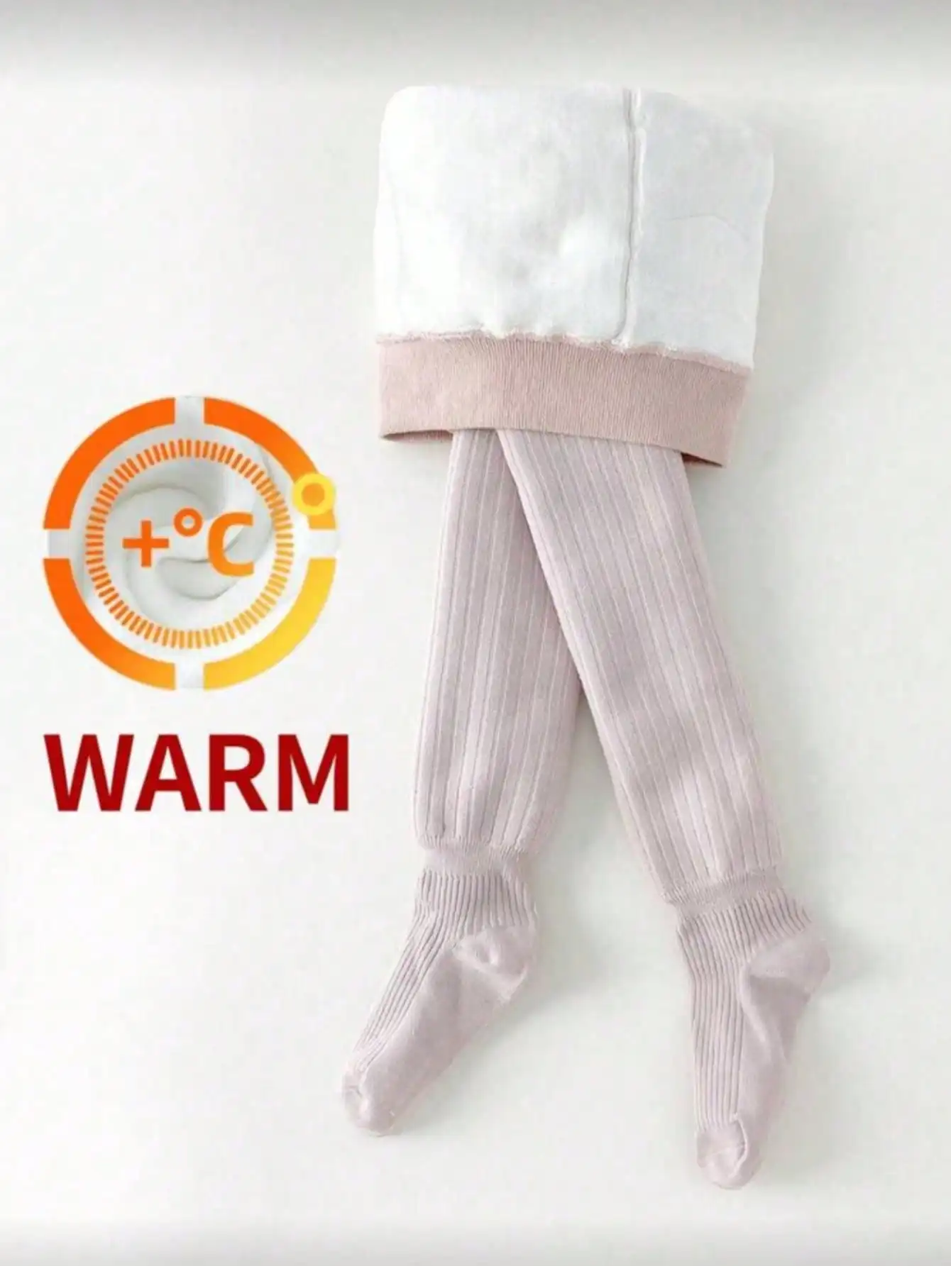 1 set of warm children's pantyhose suitable for girls aged 0-10, children's winter underwear, girls' winter leggings, suitable u