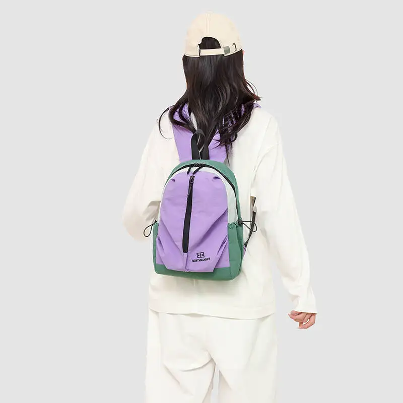 plaid-waterproof-small-ultralight-hiking-daypack-multi-pockets-casual-backpack-men-women-adult-day-trip-outdoor-bag