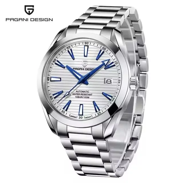 PAGANI DESIGN A150 40MM Mechanisch Automatisch Herenhorloge Saffierglas Sport Duiken Roestvrij Staal Waterdichte Horloges voor mannen