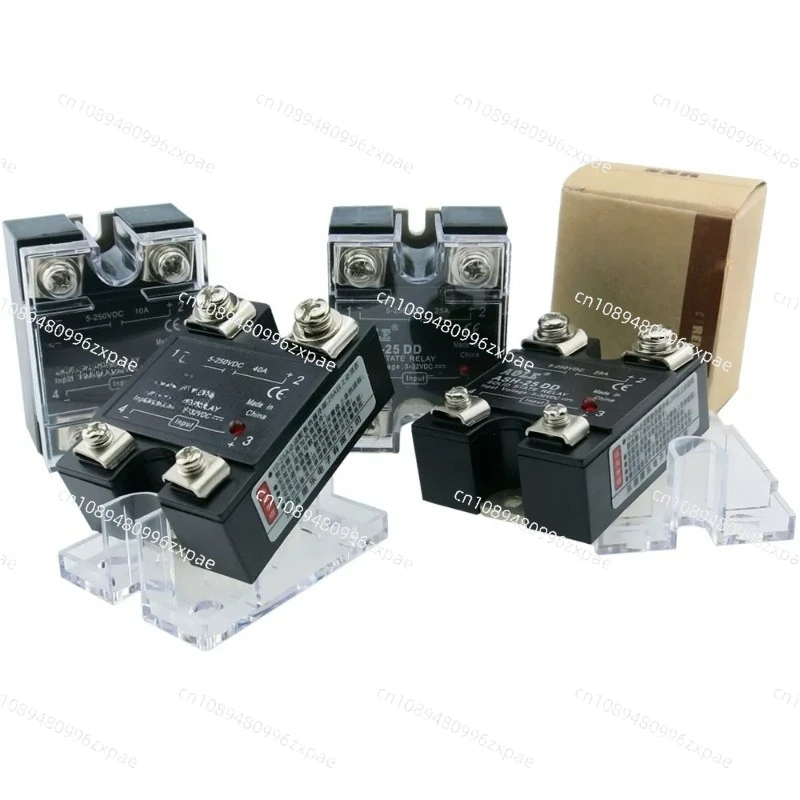 40A two-phase solid state relay ASH-40DA-2 DC AC control 24VDC load 480V