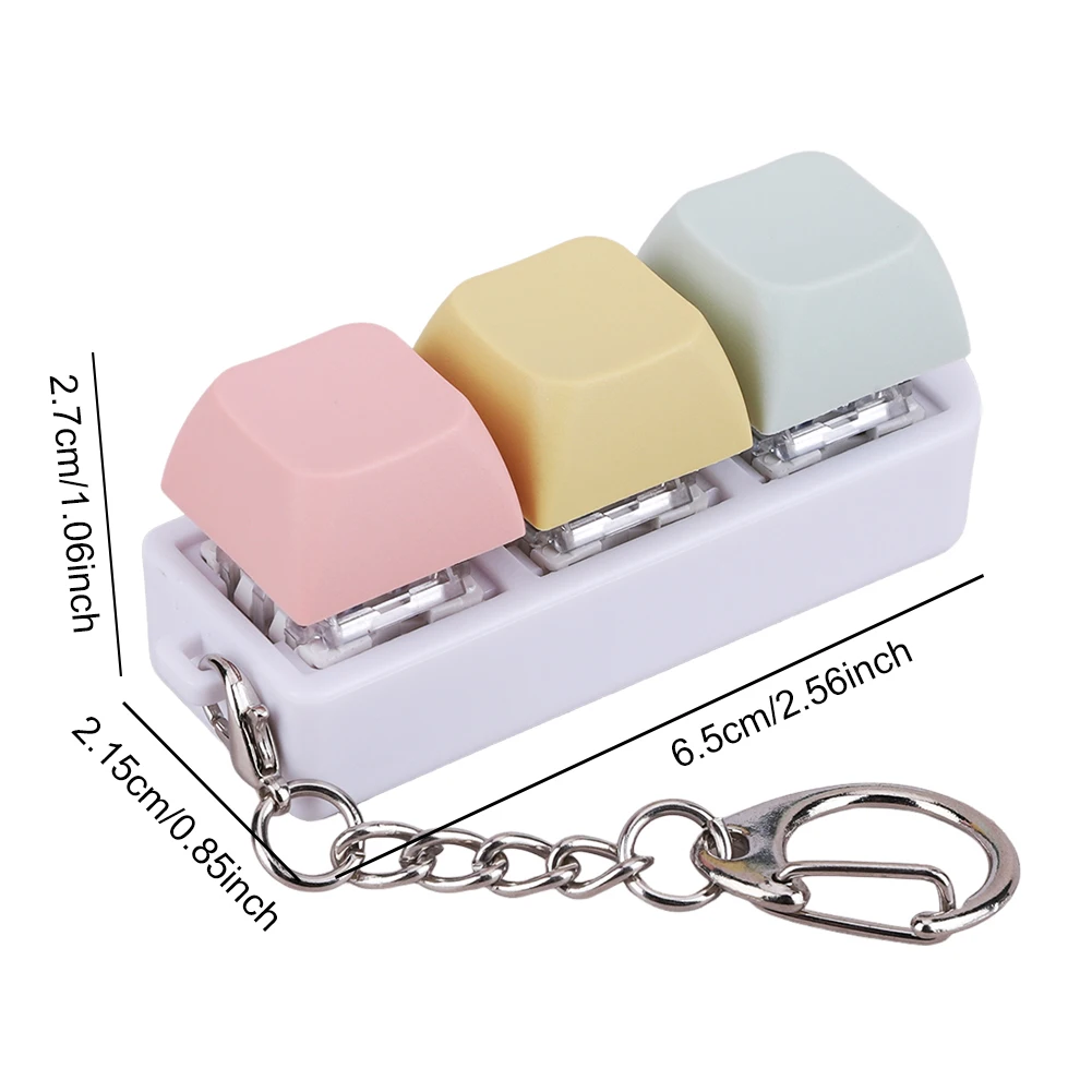 لوحة المفاتيح تململ لعبة لوحة المفاتيح تململ المفاتيح 3 مفاتيح الإجهاد الإغاثة زر إصبع الفرس لعب للكبار الهدايا لتخفيف تمرير الوقت