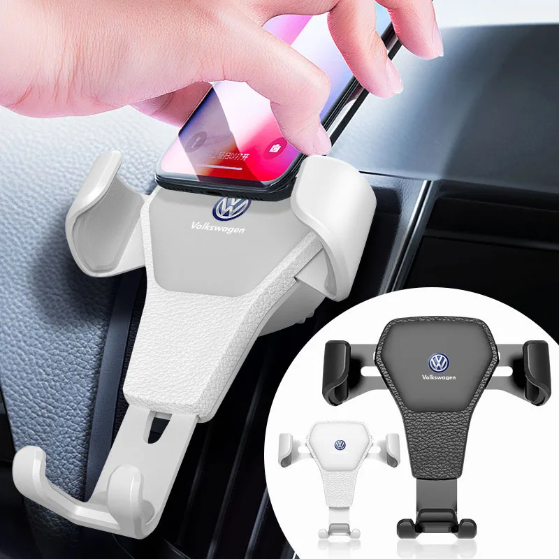 

Phone Holder Bracket Air Clip Mount Stand Car Specific Car Mount GPS Phone Vent Clip for VW Jetta Golf 4 6 7 GTI Tiguan Passat