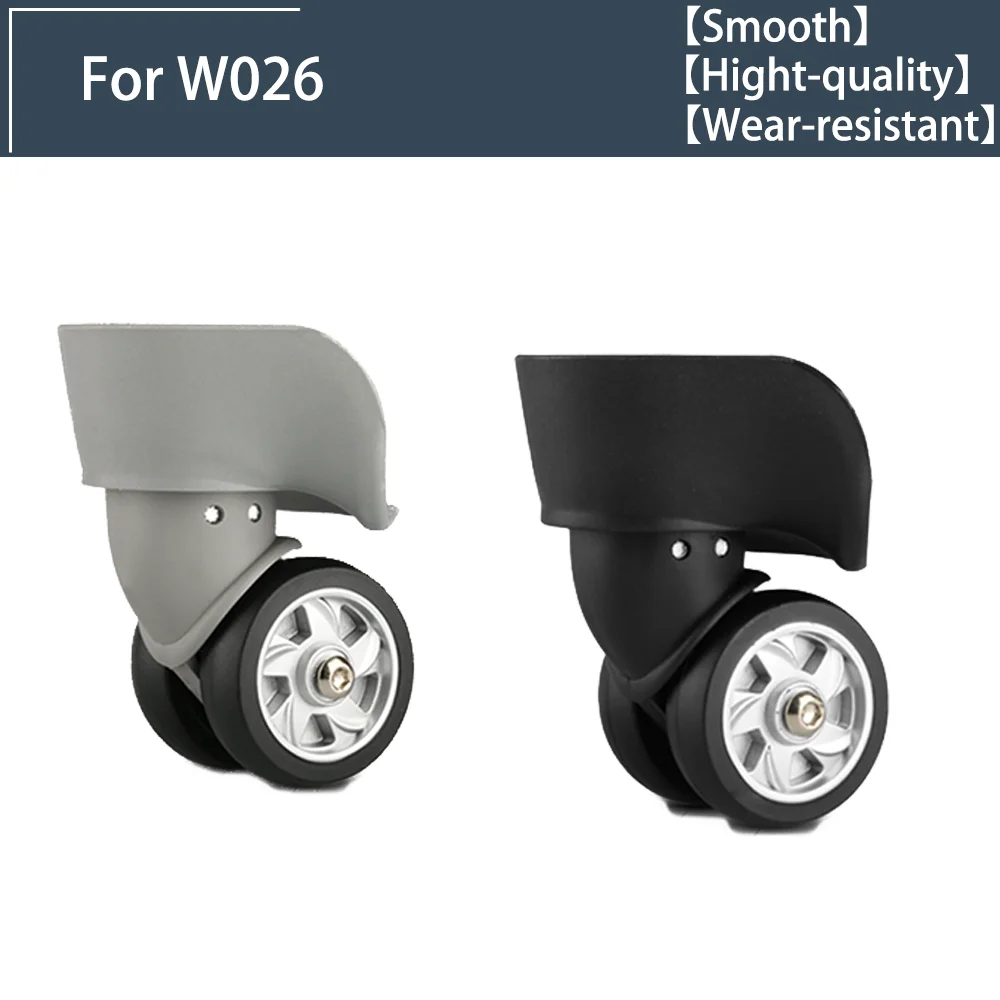 Luggage Wheels W026 Replacement Heavy Duty Suitcase Spare Parts Silent Universal 360 Rotating Trolley Caste