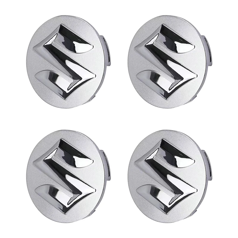 4pcs 54mm Wheel Center Cap Logo Hub Cover Badge Emblem For Suzuki Tianyu SX4 Shangyue Ruiqi New Alto Swift Styling Accessories