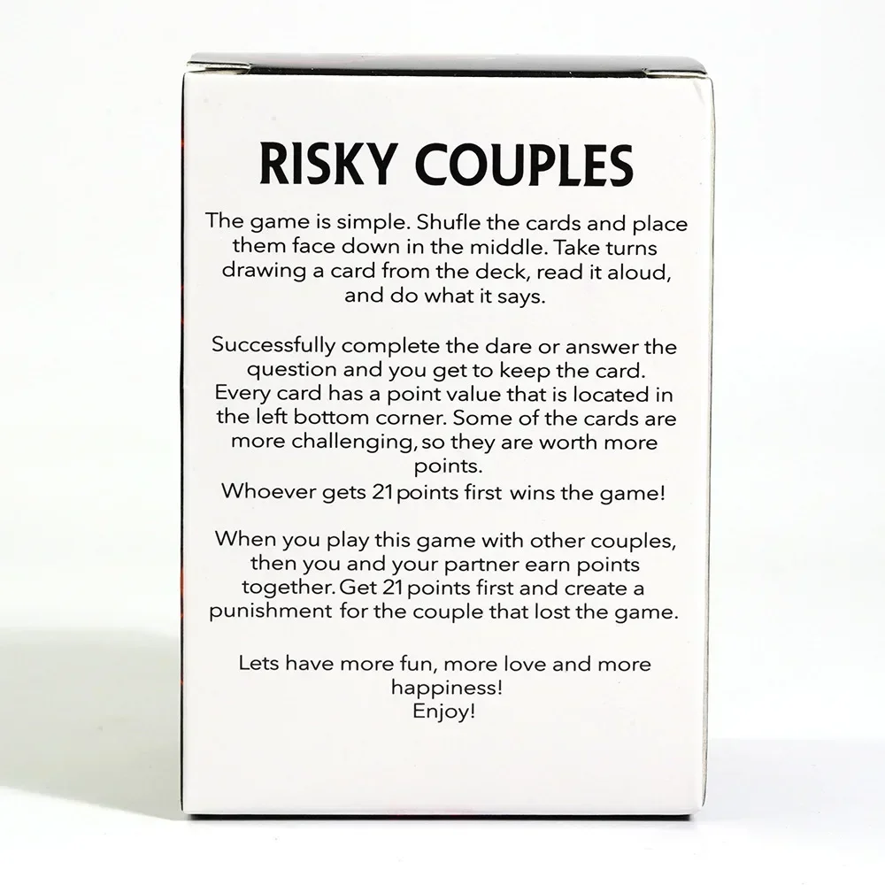 RISKY COUPLES Fun Couples Game for Date Night 150 Spicy Dares Questions for Your Partner Romantic Anniversary Valentines Gifts