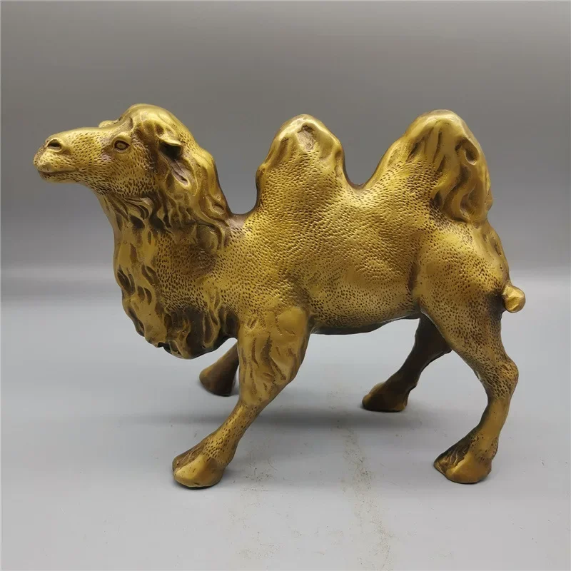 Brass camel ornaments, tabletop decorations, home crafts