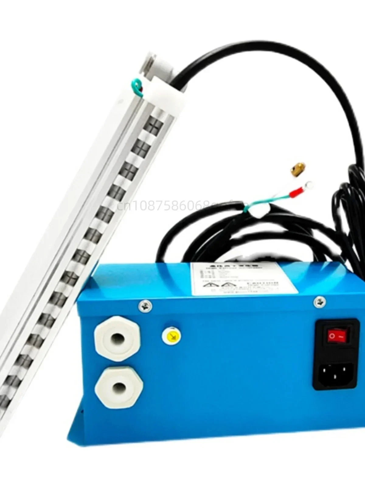 

ION Air Knife Industrial Removal Portable Air Ionizer Electrostatic Eliminator Printing Bag Film Textile