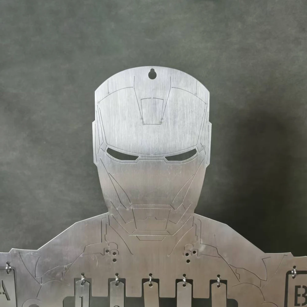 New Kamen Rider-shaped Stainless Steel Water Soft Plastic Pellet Shooting Practice Metal Brushed Target