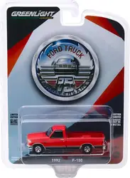 Greenlight  1/64 1992 forFORD F-150 Raptor pickup  75TH Collect die-cast car models toys vehicles