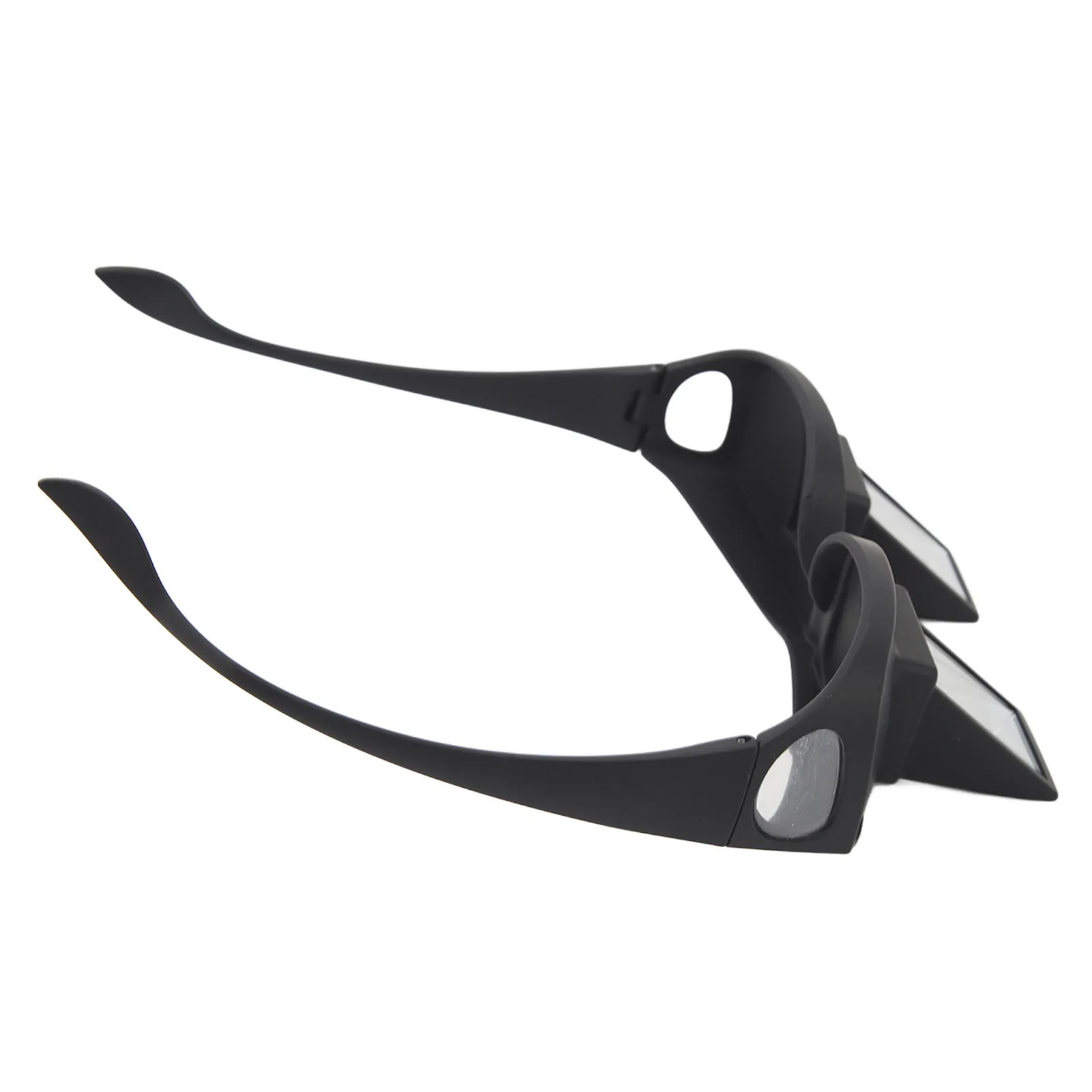 Óculos preguiçosos ópticos para leitura deitada, óculos horizontais de 90 graus, alta definição, óculos prisma de cama