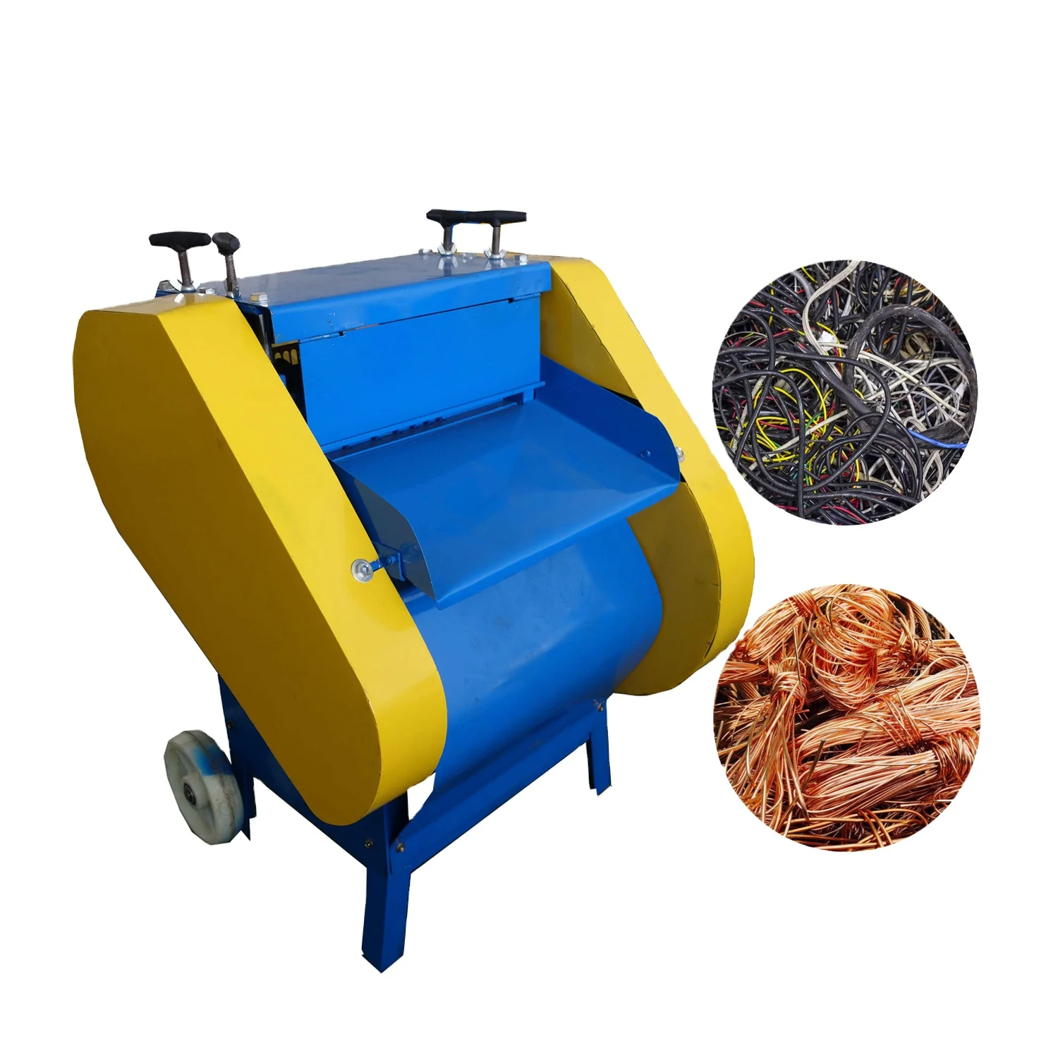 China Supplier Copper Peeling And Cutting Recycling Machinery Automatic Cable Stripping Machine