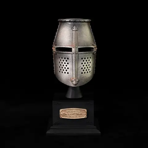 홈 장식 공예 고대 완성 홈 장식 모델, 유럽 나이트 헬멧 LTCP-261, 120mm