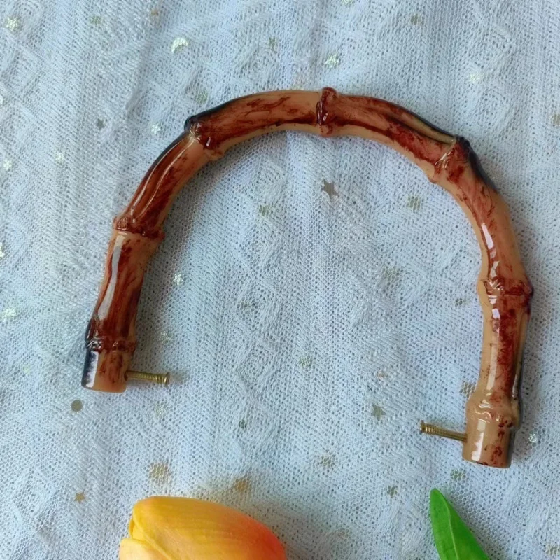 Customized. Handbag Accessories Simulation Portable Plastic Handle Handmade Bag Box Handle Cosmetic Bag Handle