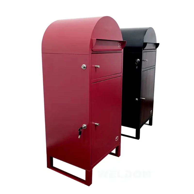 Safe and durable anti-theft parcel box Waterproof outdoor garden Independent steel postal express mailbox Delivery box