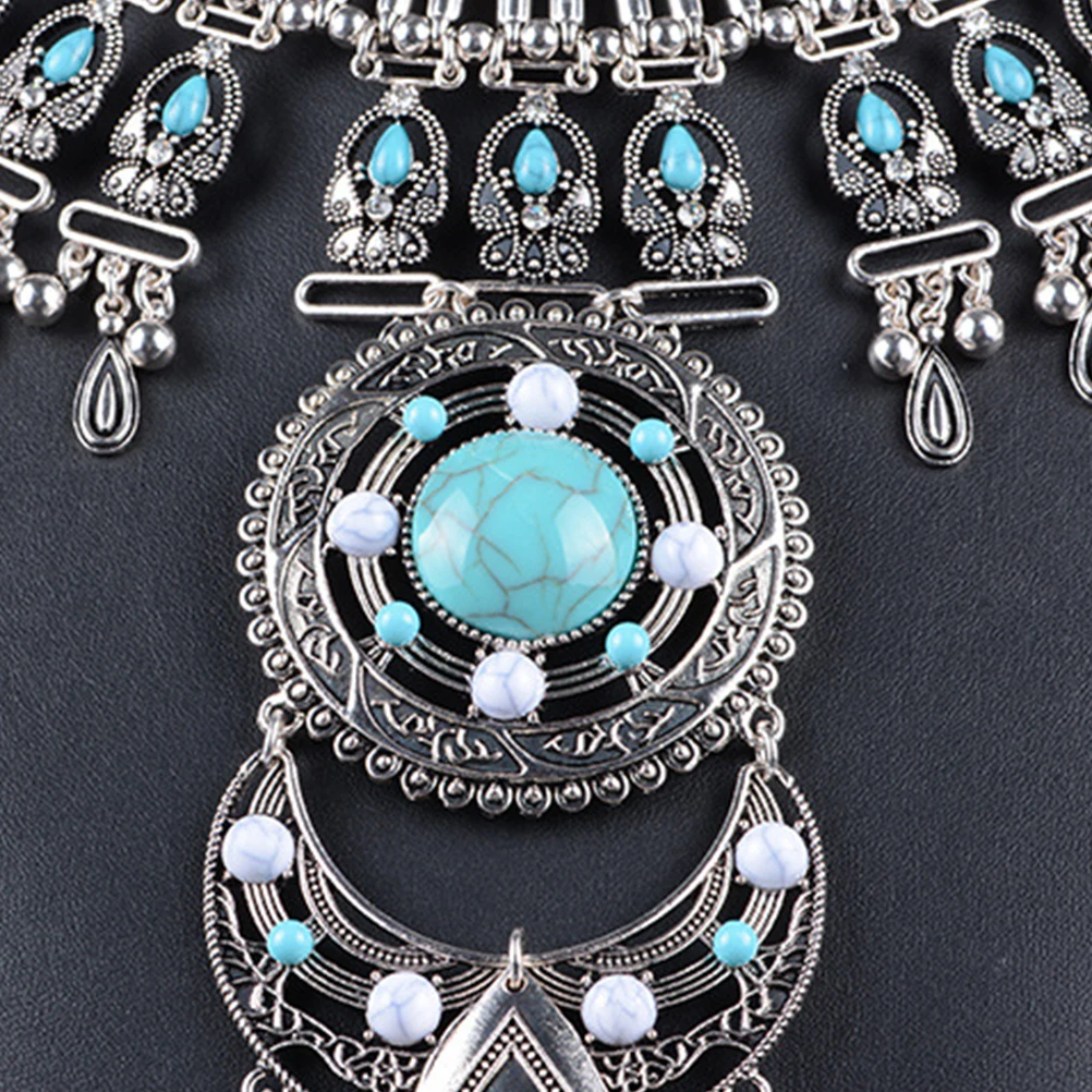 

Necklace Vintage Necklaces European and American Retro Women Fashion Bohemian Style Miss
