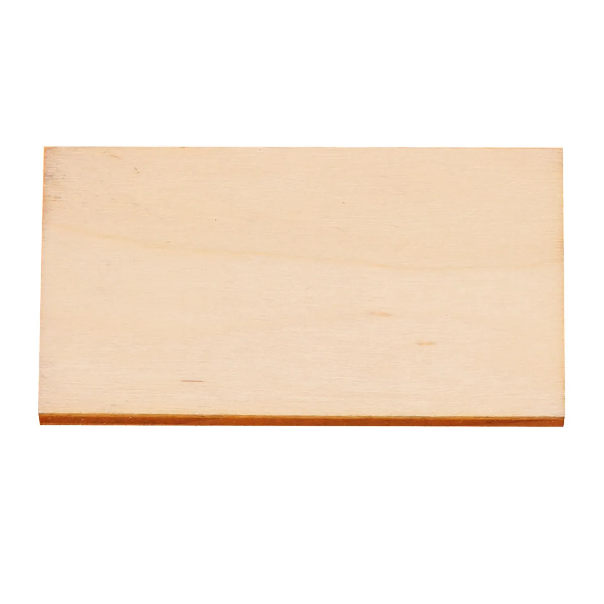 

60pcs 7.6X5.1Cm Natural Wood Slices Rectangular Wooden Chips Diy Handicraft Decorative Accessories For Crafts Home Wall