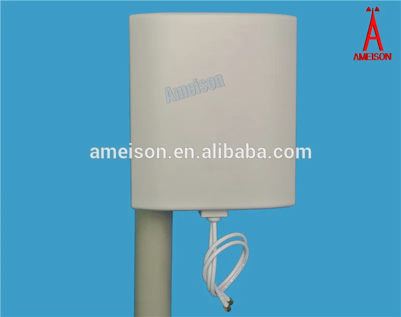 ultra Long range wifi antenna 1800 - 2700 MHz 9 dBi Wall Mount Flat Patch Panel Antenna dual polarization 4g lte antenna