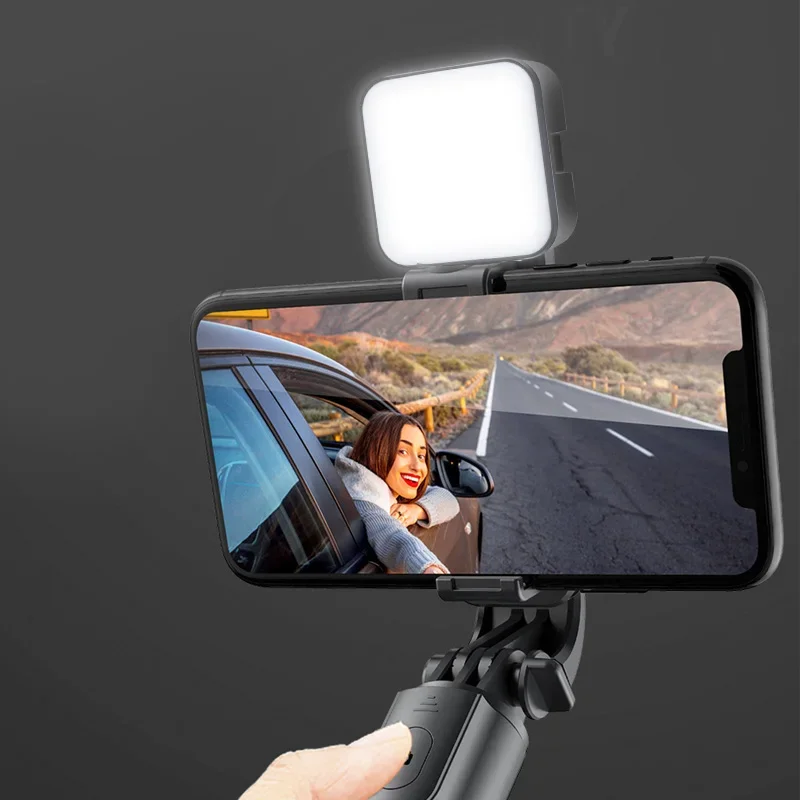 Mini luz LED de relleno para teléfono móvil, lámpara de grabación en vivo para selfi, portátil, Video, fotografía, estudio fotográfico, lámpara de maquillaje