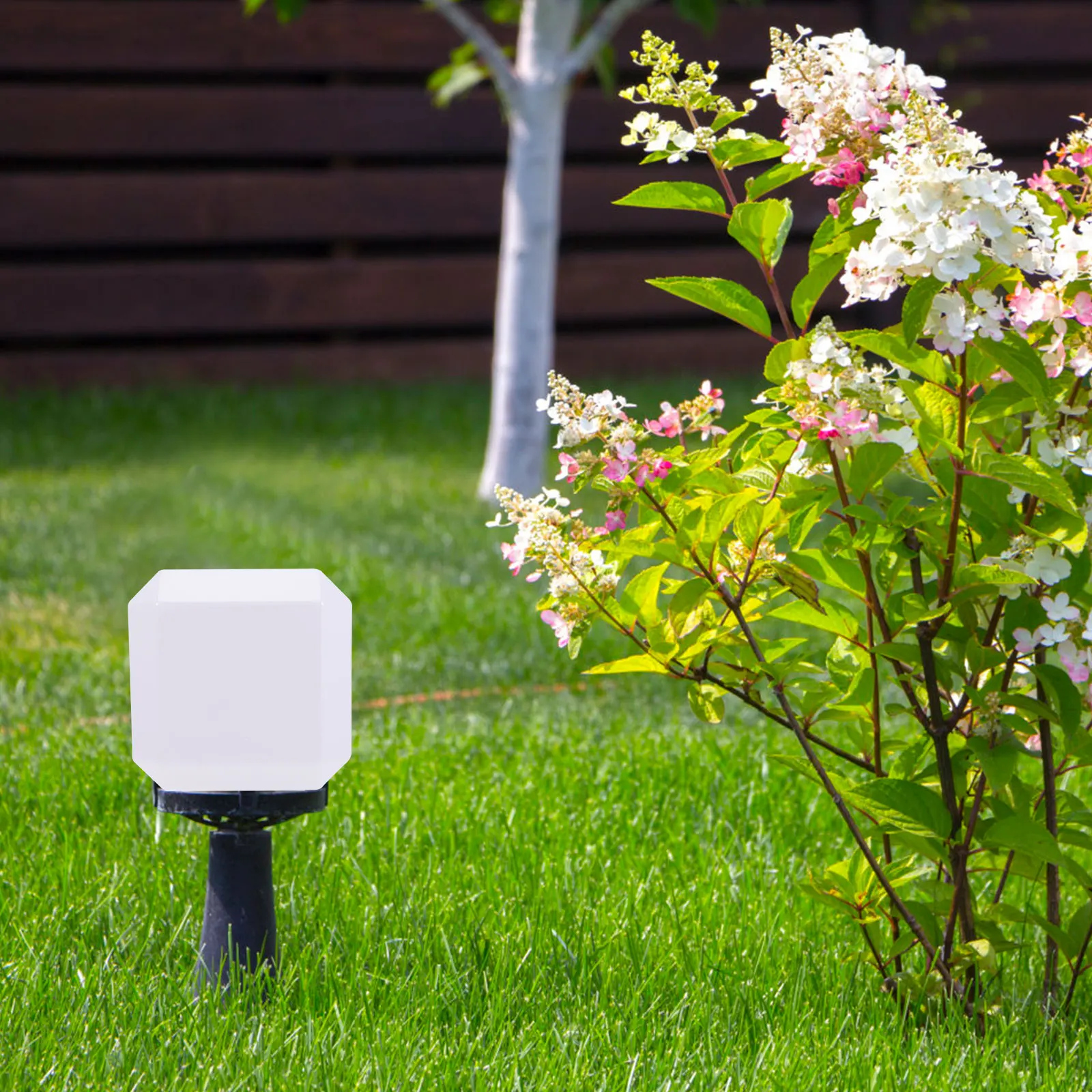 

1pc Waterproof Lamp Cover Outdoor Acrylic Lamp Shade Street Light Shade Dustproof Light Cover For Garden Park Wall Fence Durable