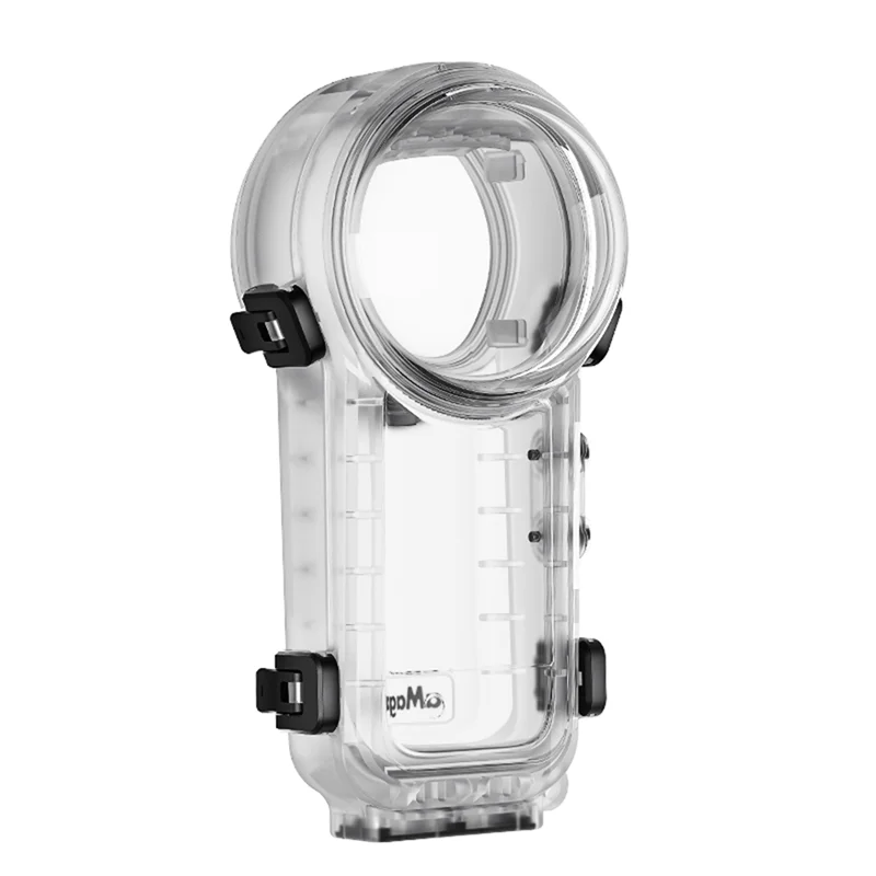 ABKI-AMAGISN 50M 방수 보이지 않는 다이브 케이스 Insta360 X4 액션 카메라 액세서리 용 방수 하우징 커버 Anti-Scratch