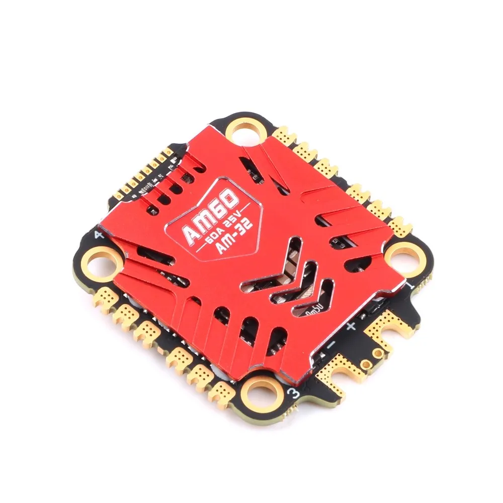 Skystars AM60 AM_32 60A 32Bit 3-6S 30.5X30.5mm 4in1 ESC For FPV Racing Car/RC Model Parts