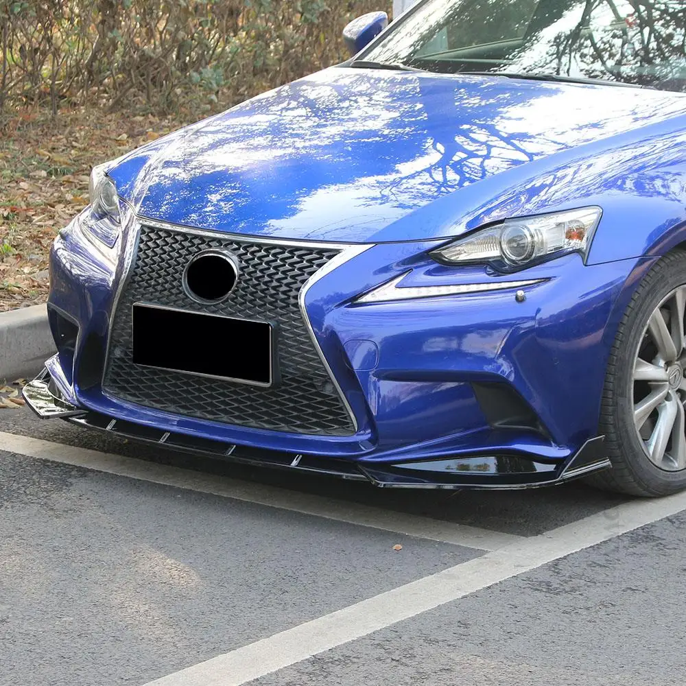 المصد الأمامي الشفاه الذقن معدات الحماية اكسسوارات الديكور الفاصل التصميم تجميل لكزس IS F-SPORT 2013 2014 2015 2016