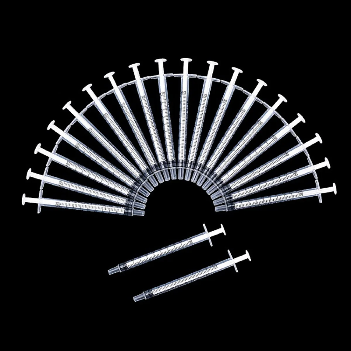 1ml/3ml/5ml/10ml Disposable Plastic Sterile Syringes, for Scientific Labs, Industrial Adhesives, Individually Package