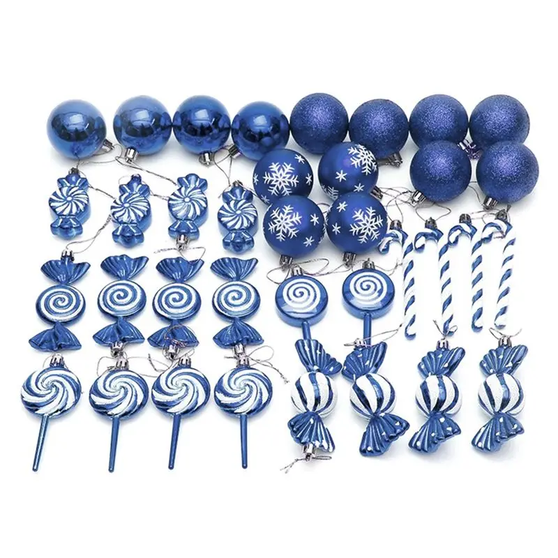 

2025 Тенденция 36 шт. Рождественский шар Рождественская елка Подвески Подвеска в форме печати Рождественские сферы