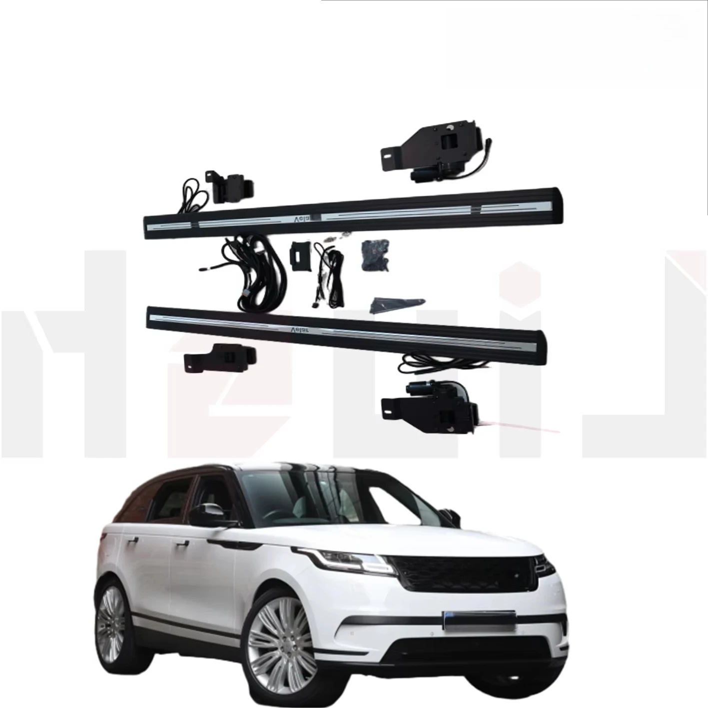 Phone Control Color Adjustable Anti-Pinch Anti-Slip Electric Retractable Running Board SUV Side Step