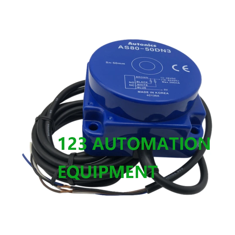 Authentic New Autonics AS80-50DN3 50DP3 Square Proximity Switch Sensor High Frequency Oscillation Type