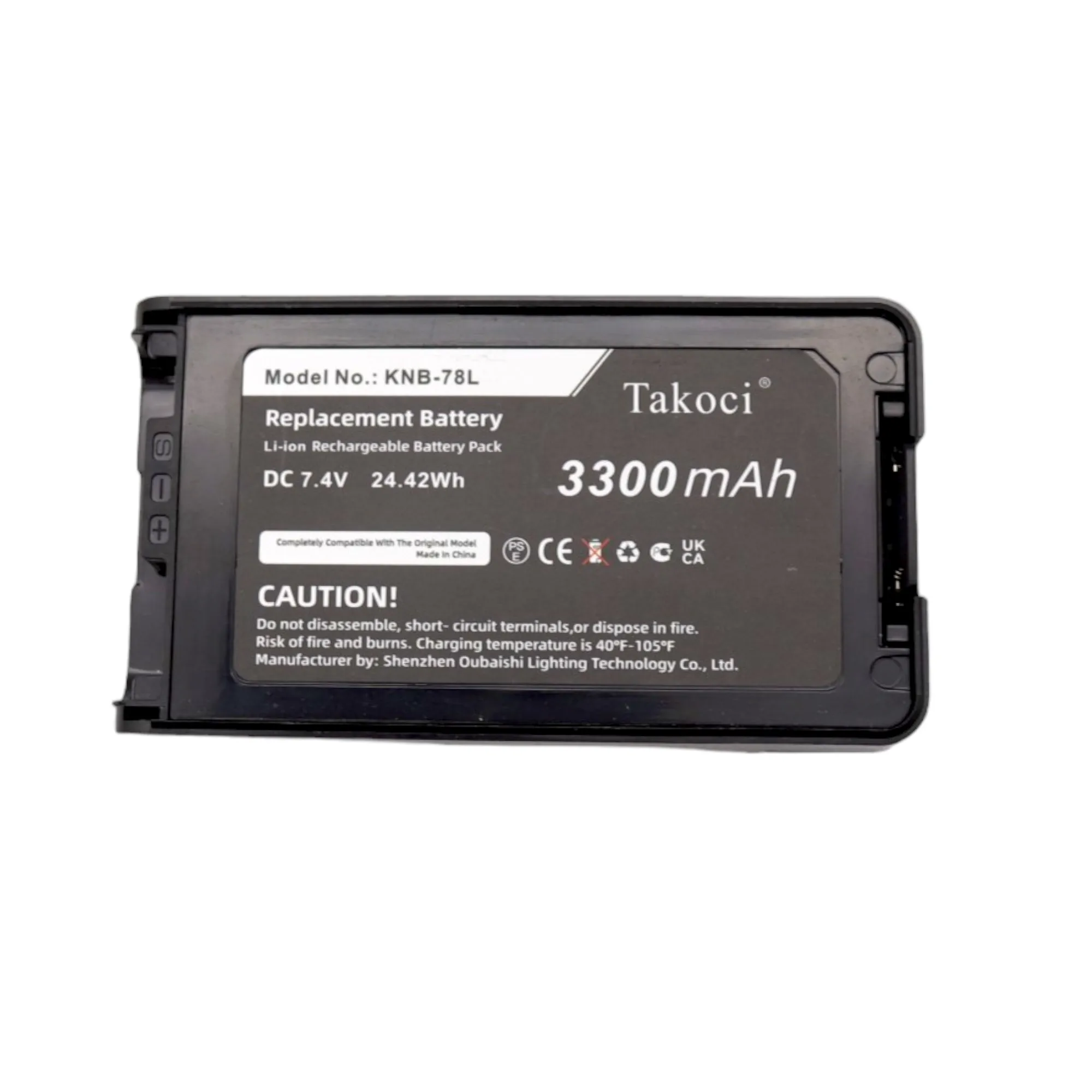 Replacement Battery for Kenwood  NX-220, NX-320, NX3200, NX3220, NX-3220, NX3300, NX3320, NX-3320, TK-2140, TK-2148, TK-2160