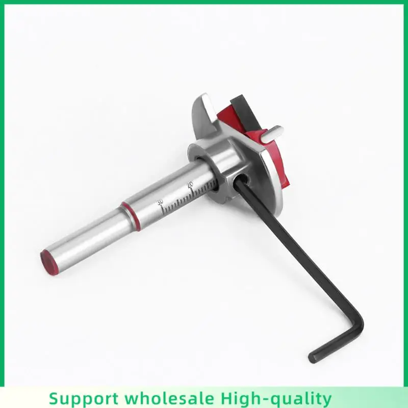 

ABSF Positioning Hole Saw Kit Adjustable 15-35Mm Hinge Hole Opener Woodworking Carbide Drill Bits Set