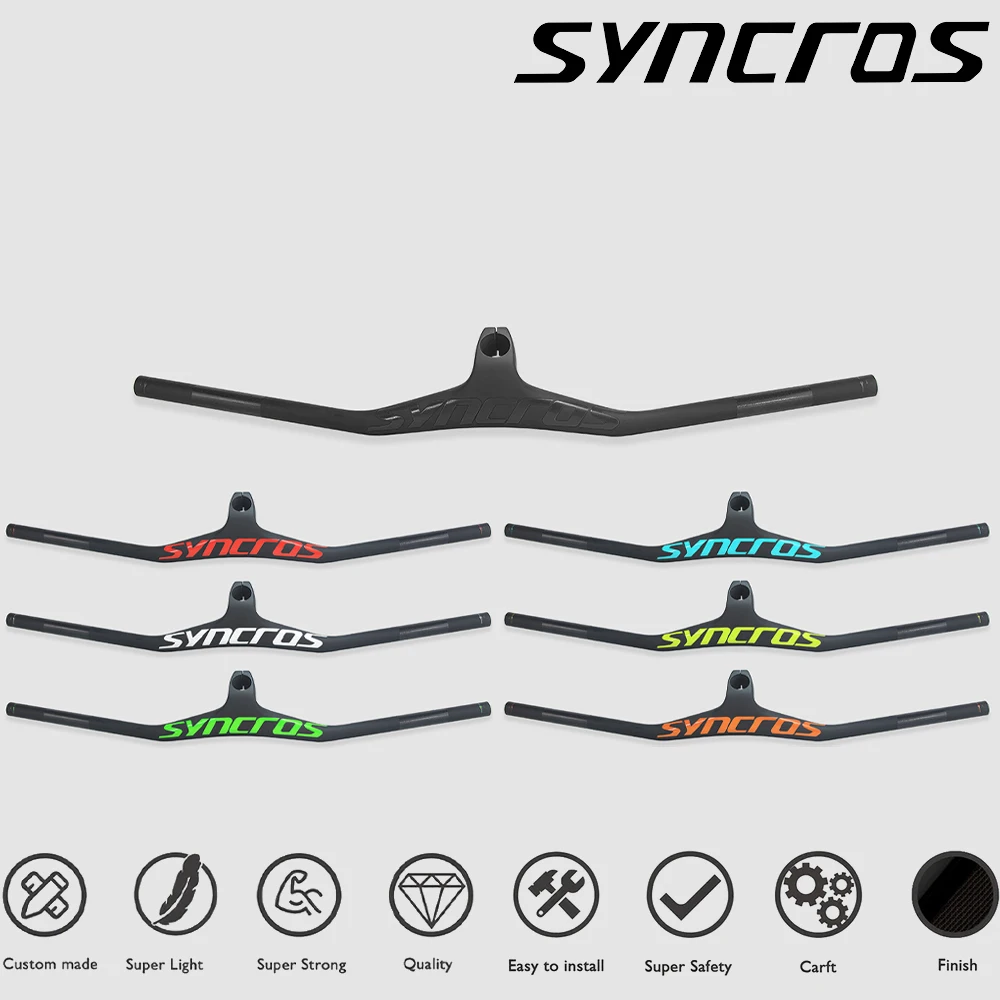 

Customized Full Carbon Fiber MTB Handlebar, Integrated Parts FRASER IC SL -17 Degree Mountain Bicycle Bar