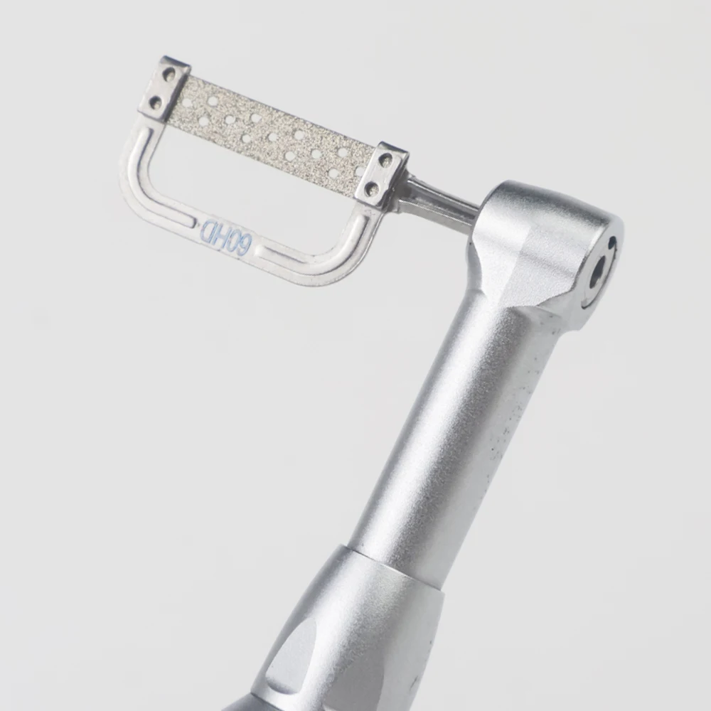 

Dental Orthodontic Handpiece Saw Blades 15/25/40/60/90HD for 4:1/1:1 Reduction Interproximal Stripping Low Speed Contra Angle