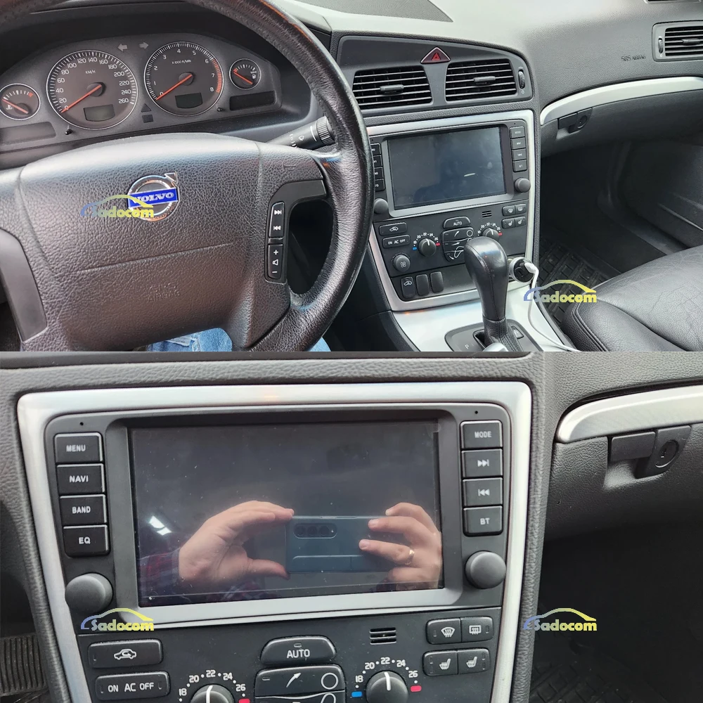 CHSTEK 8' Carplay Android 14.0 8G+256G 8Core GPS Auto Android Player Wifi Multimedia Für Volvo XC70 V70 S60 S40 V40 2005 - 2009 – Detail 5