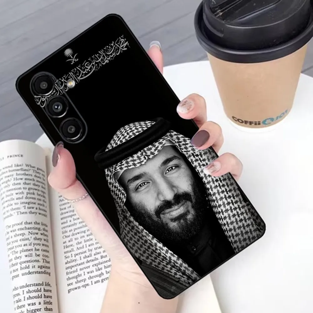 Mohammed bin Salman MBS Phone Case For Samsung S 25,24,21,22,23,30,20,Ultra,Plus,Fe,Lite,Note,10,9,5G Black Soft