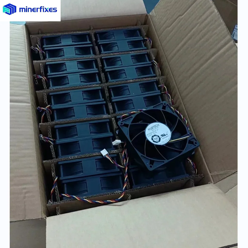 พัดลมระบายความร้อน CPU 4-Wire สําหรับ MARTECH DF 1203812 B2UN 12 ซม. 12 V 2.7 Cooler พัดลม 12038 120*120*38 มม. S7 S9 S19 L7 KS3Mbitcoins Miner