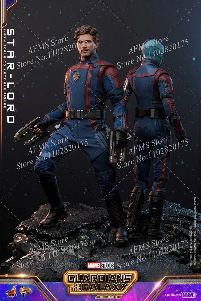 HOTTOYS MMS709 1/6 جندي رجالي ستار لورد حراس المجرة المجلد. 3 مجموعة كاملة من ألعاب مجموعة نماذج شخصيات الحركة مقاس 12 بوصة