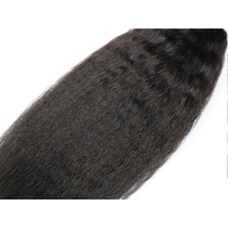 12A 킨키 스트레이트 헤어 1/3 번들 인간 헤어 8-30 인치 100% 처리되지 않은 브라질 버진 레미 자연 색상